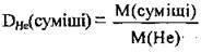 Визначення середньої молярної маси суміші газів   Приклади розвязування типових задач