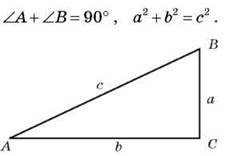 Формули прямокутного трикутника