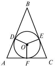 Коло, вписане в трикутник