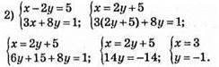 Розвязування систем лінійних рівнянь методом підстановки