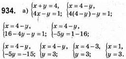 Розвязання систем лінійних рівнянь способом підстановки