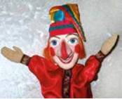 Русские народные забавы: кукольный театр