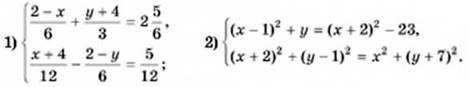 Розвязування систем двох лінійних рівнянь з двома змінними способом додавання