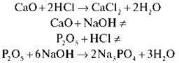 Фізичні й хімічні властивості оксидів