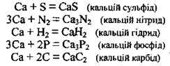 Кальцій   Металічні елементи головної підгрупи II групи