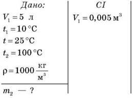 Розвязування задач на складання рівнянь теплового балансу