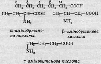 Номенклатура та ізомерія амінокислот   АМІНОКИСЛОТИ Й БІЛКИ