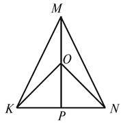 Властивість медіани, бісектриси й висоти рівнобедреного трикутника