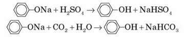 Фенол, його склад, будова. Фізичні властивості фенолу. Хімічні властивості: взаємодія з натрієм, розчином лугу, бромною водою, ферум(ІІІ) хлоридом. Взаємний вплив атомів у молекулі фенолу