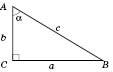 Співвідношення між сторонами й кутом прямокутного трикутника