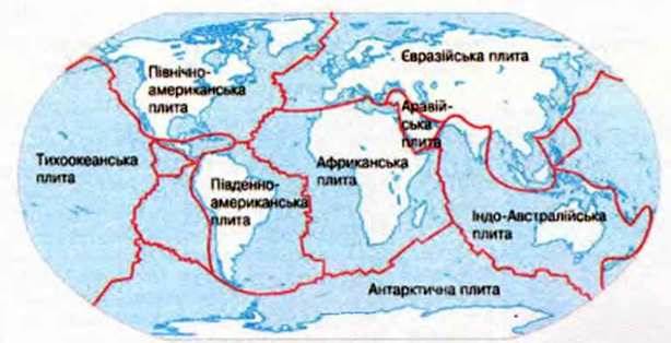 Походження материків і океанів