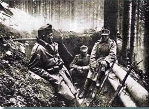 Воєнні дії на території України в 1914 1917 рр